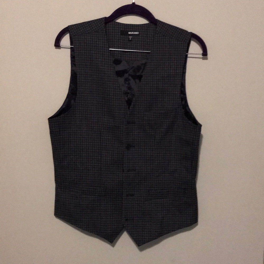 Murano Plaid Vest